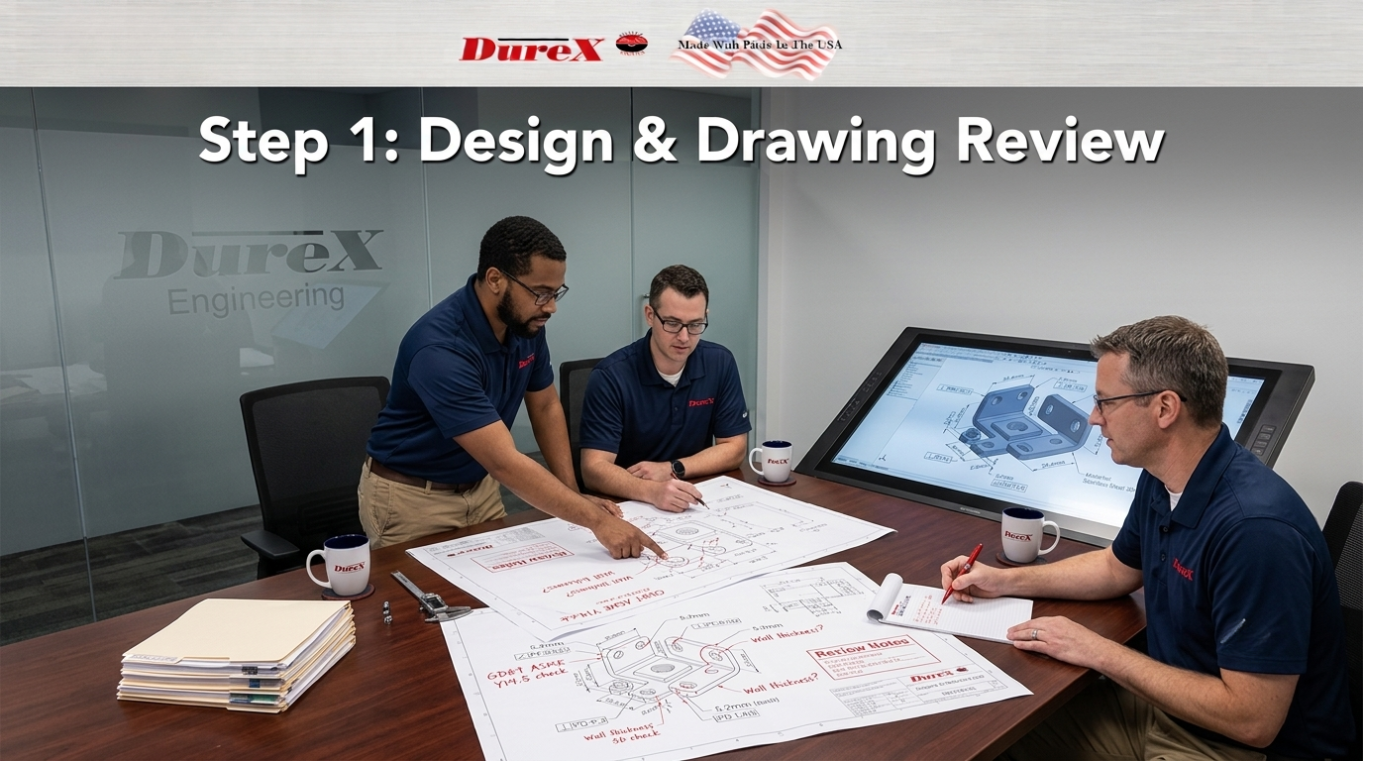 Custom Metal Part Made: Step 1: Design & Drawing Review