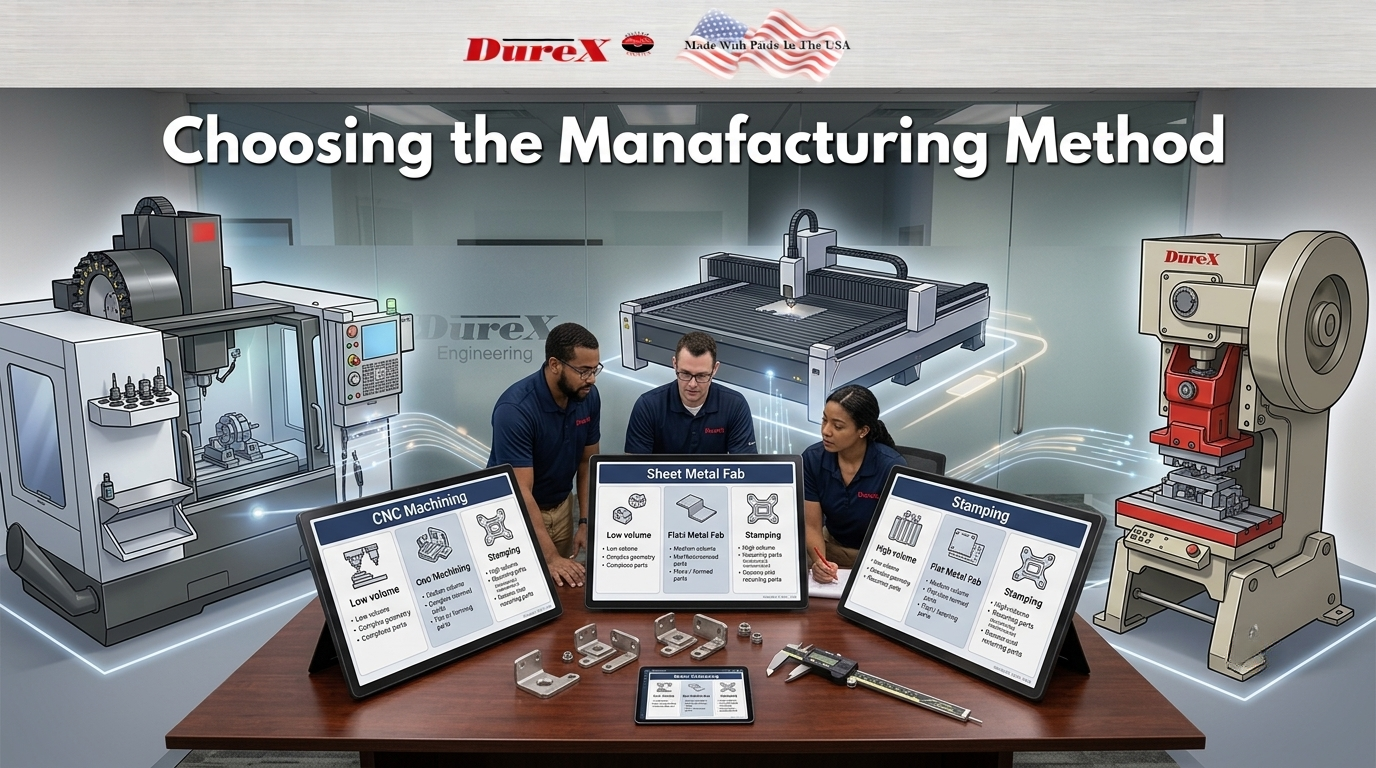 Custom Metal Part Made Step 4 Choosing the Manufacturing Method