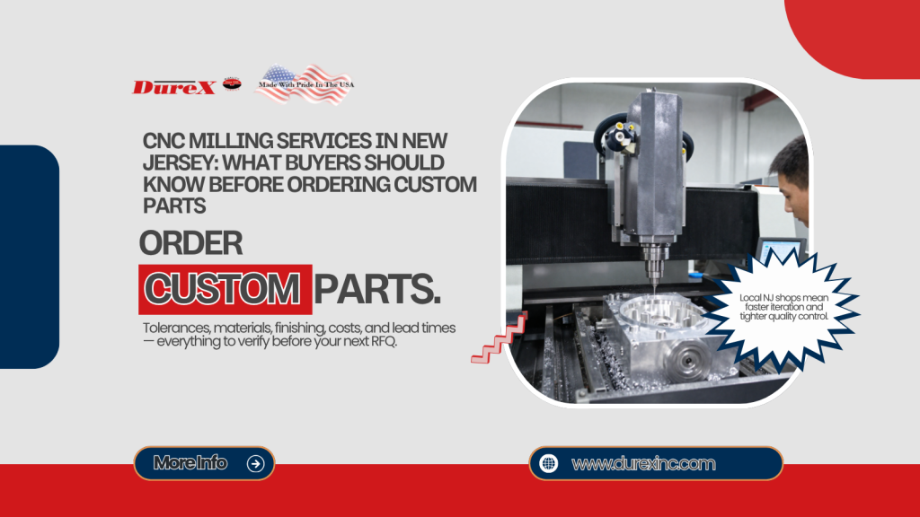 CNC MILLING SERVICES IN NEW JERSEY: WHAT BUYERS SHOULD KNOW BEFORE ORDERING CUSTOM PARTS