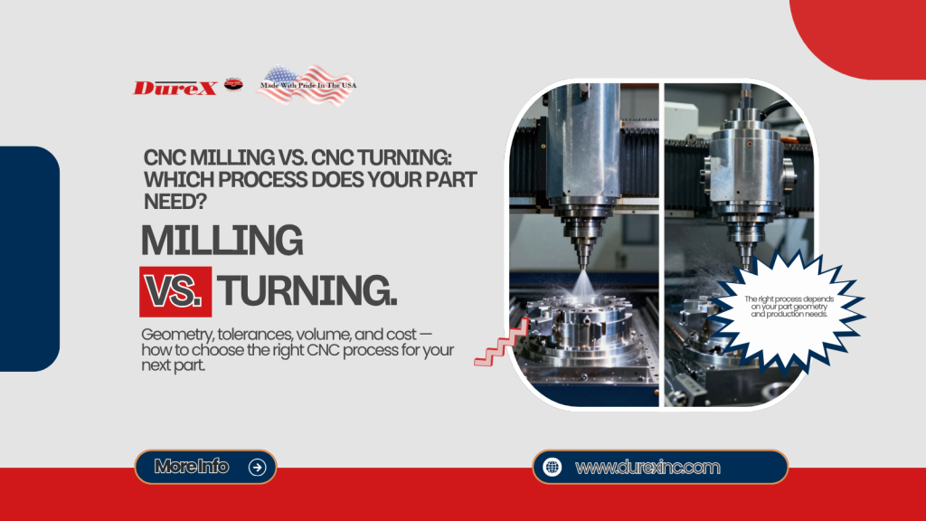 CNC Milling vs CNC Turning Which Process Does Your Part Need