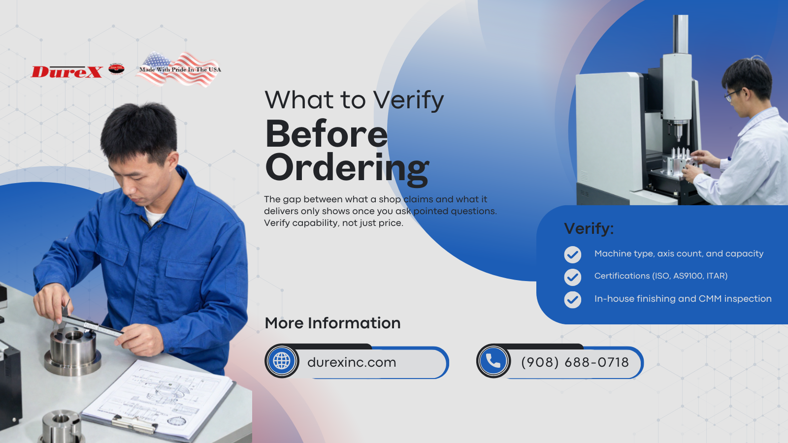 What to Verify Before Ordering Custom CNC Milled Parts CNC MILLING SERVICES IN NEW JERSEY